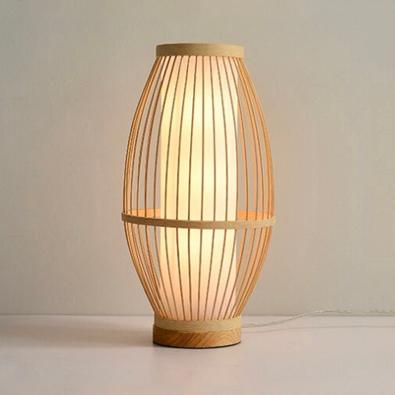 Bambusz lampion éjjeli lámpa