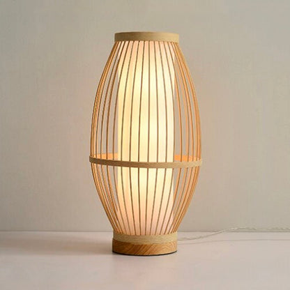 Bambusz lampion éjjeli lámpa