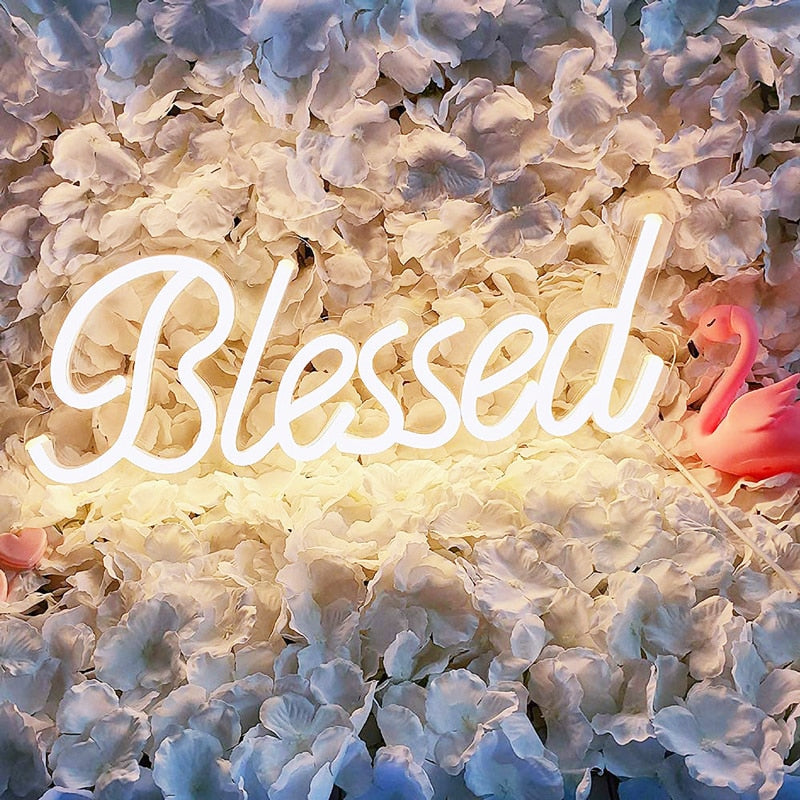 Blessed neon