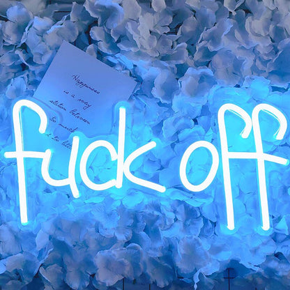 Fuck Off neon