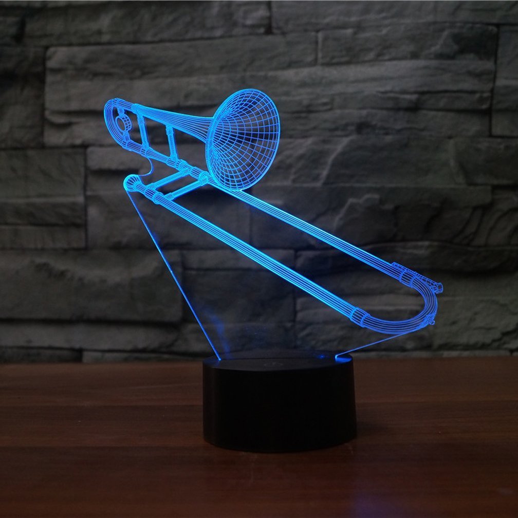 Hangszer 3D lámpa