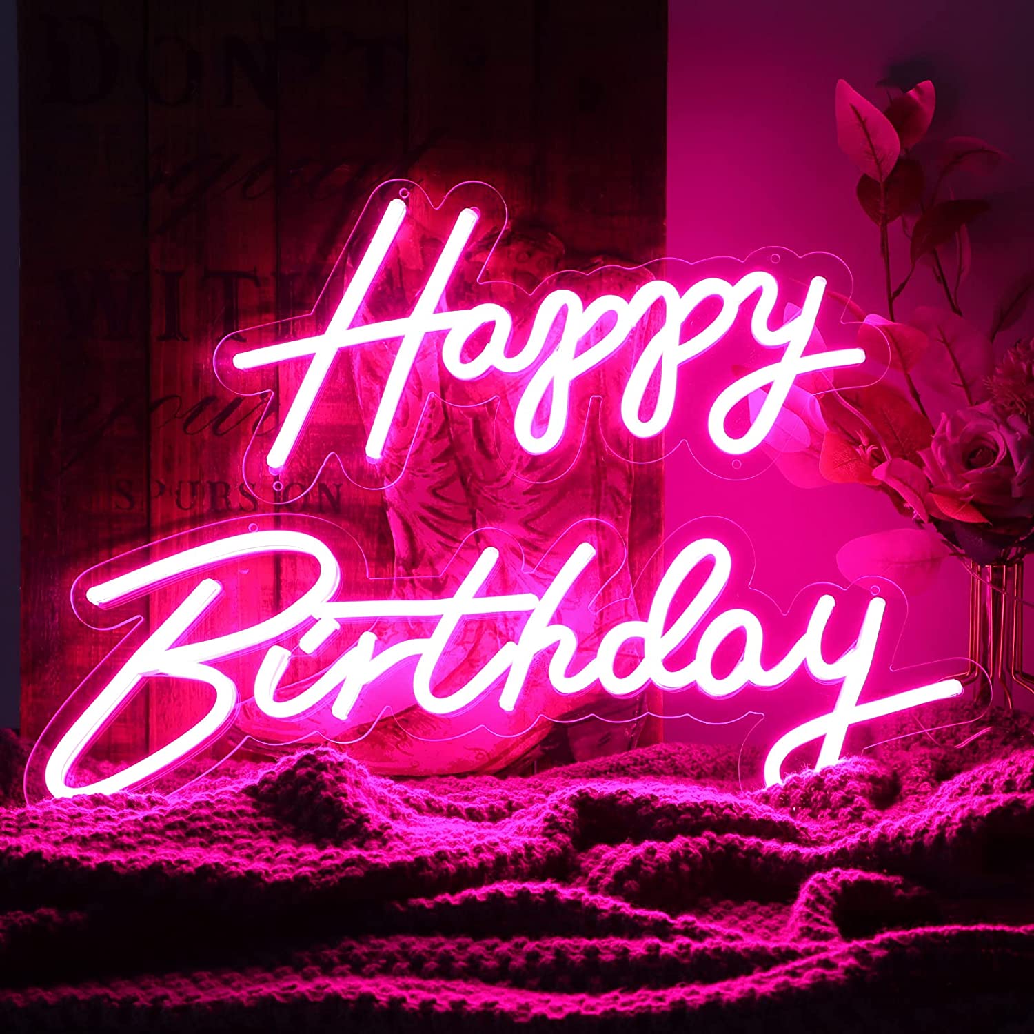Happy Birthday neon