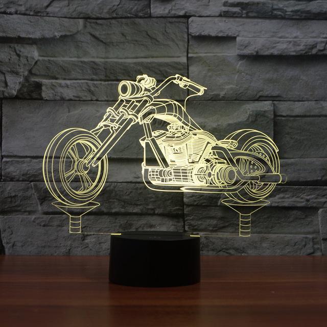 Harley 3D lámpa
