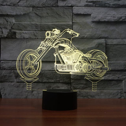 Harley 3D lámpa