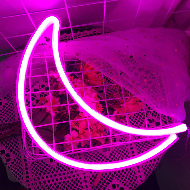 Hold neon lámpa