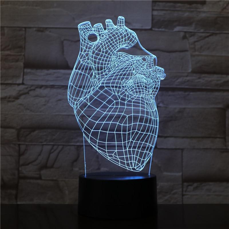 Hologram 3D lámpa