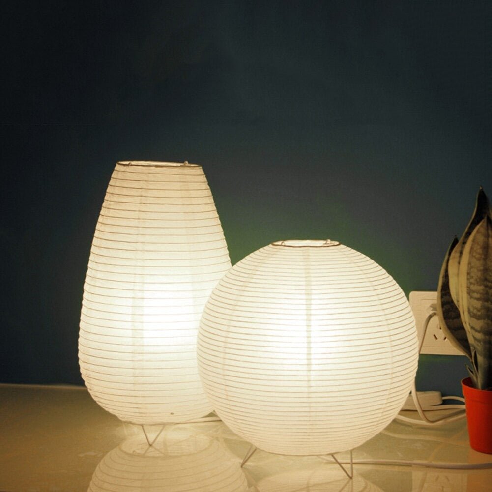 Japán papírlampion éjjeli lámpa