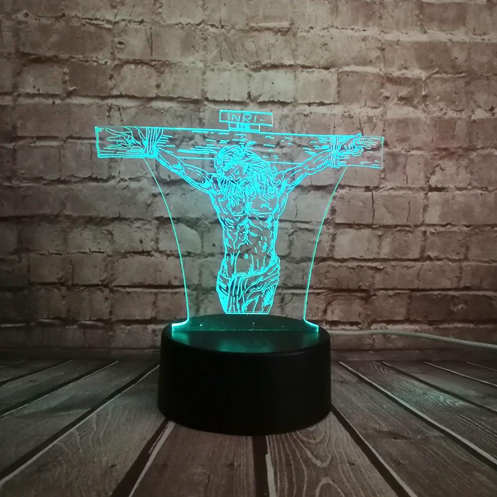 Jézus 3D lámpa
