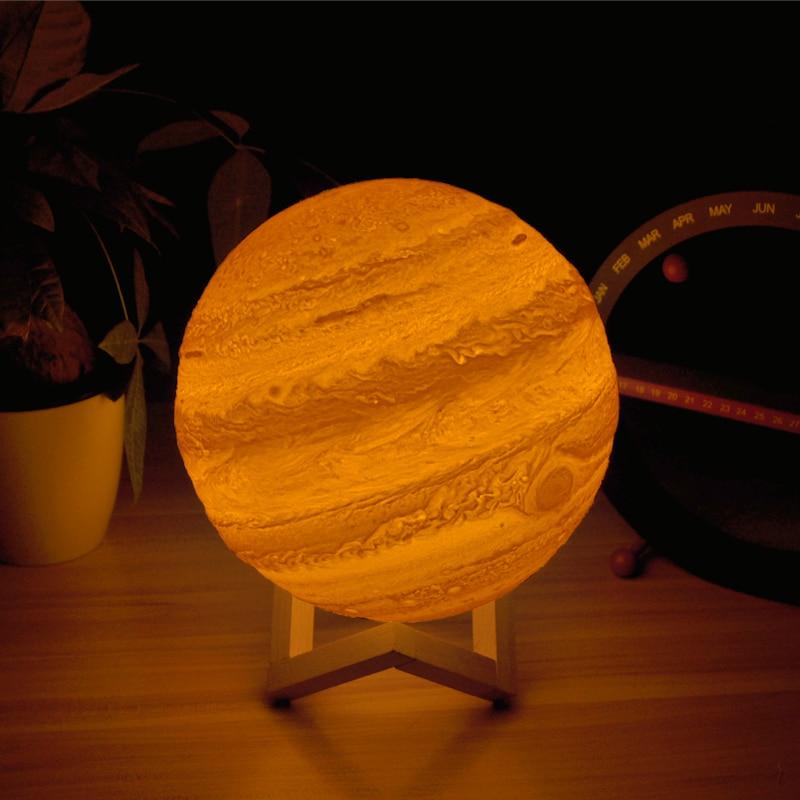 Jupiter bolygó éjszakai lámpa