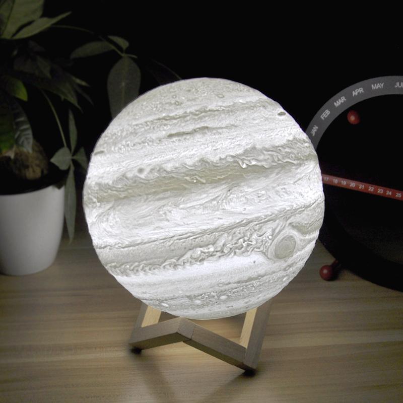 Jupiter bolygó éjszakai lámpa