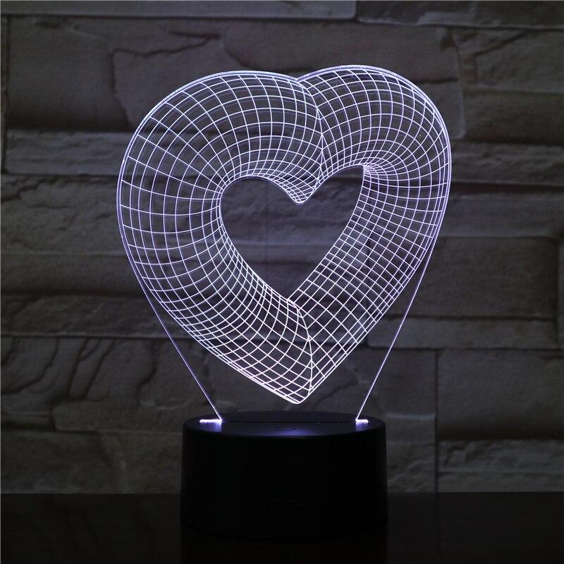 Kandalló 3D LED lámpa