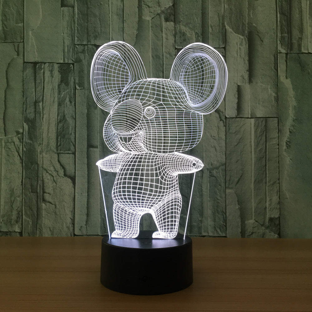 Koala 3D lámpa