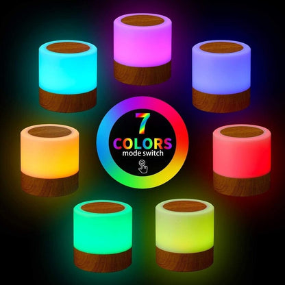 LED érintős éjjeli lámpa