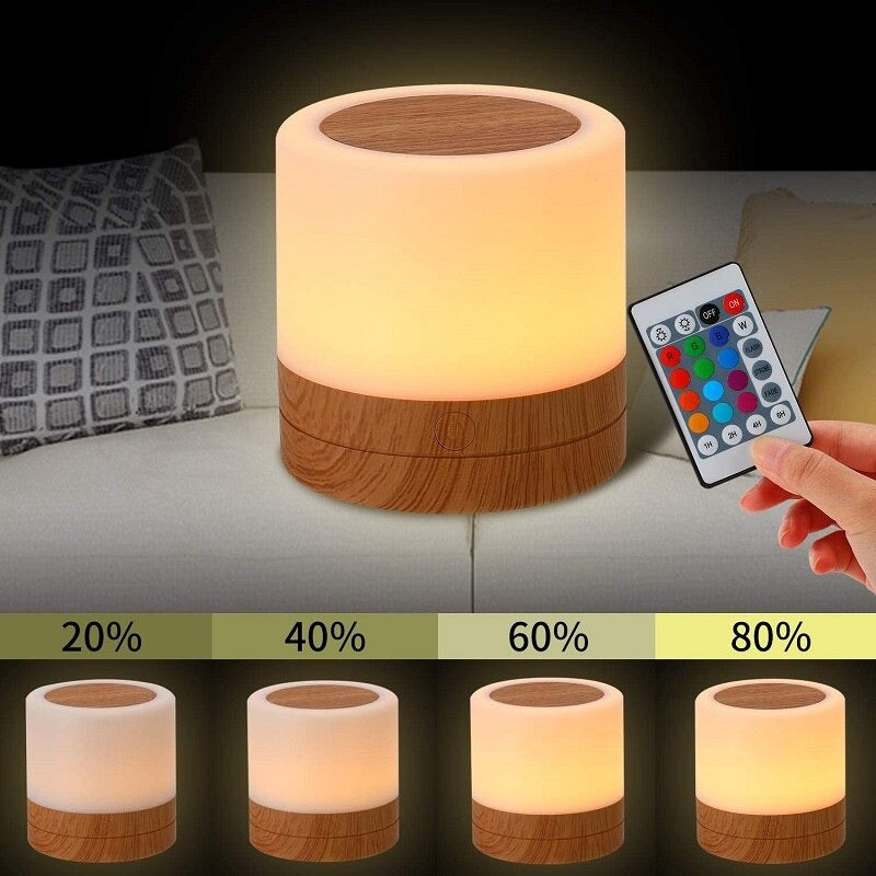 LED érintős éjjeli lámpa