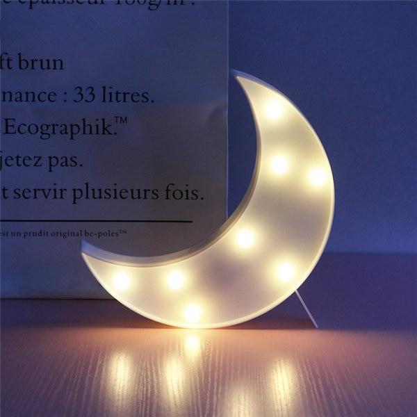 LED hold éjszakai lámpa