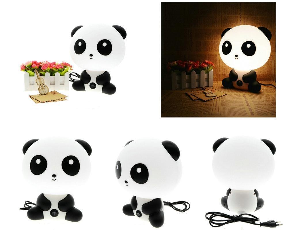LED panda éjszakai lámpa