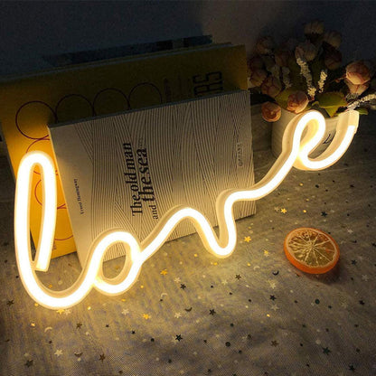Love neon lámpa
