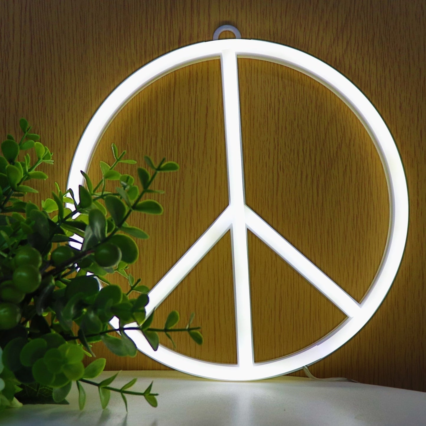 Peace neon