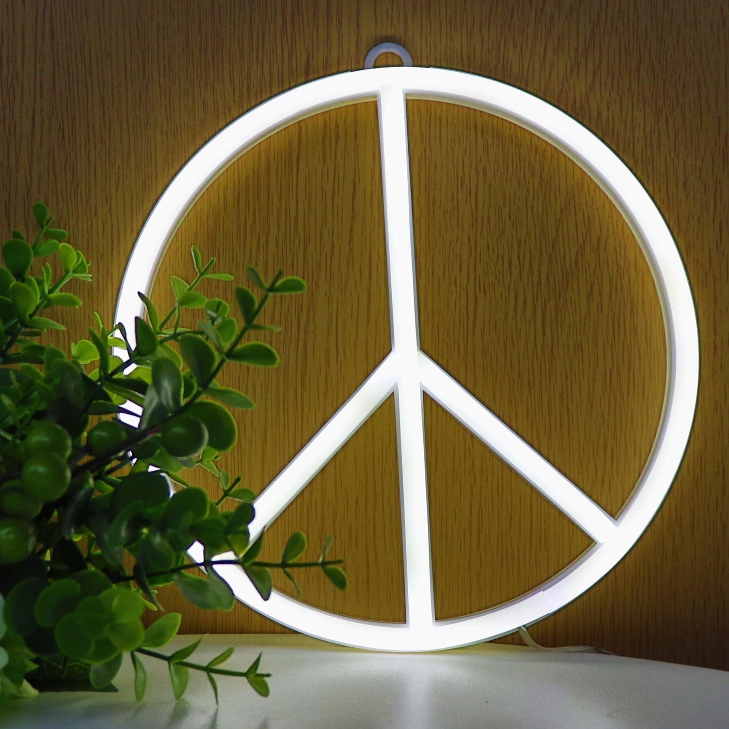 Peace neon