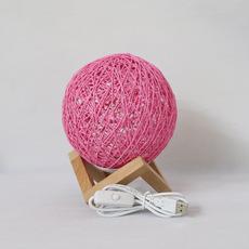 Rattan gömb éjszakai lámpa