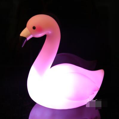 Rózsaszín flamingó éjszakai lámpa