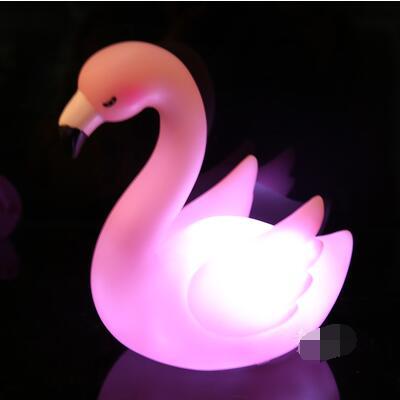 Rózsaszín flamingó éjszakai lámpa