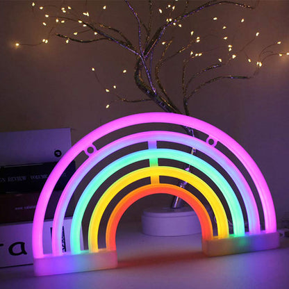 Szivárvány neon
